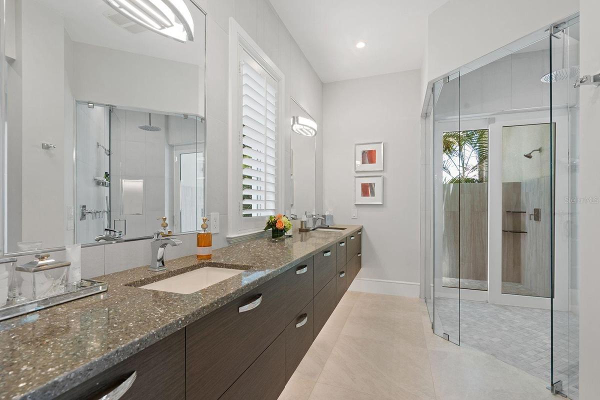 Primary Bath with Outdoor Shower