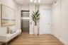 Virtually Staged Private Elevator Entrance