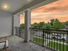 Enjoy the sunset from your own personal balcony