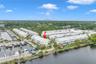 Aerial view with downtown St Pete on the horizon