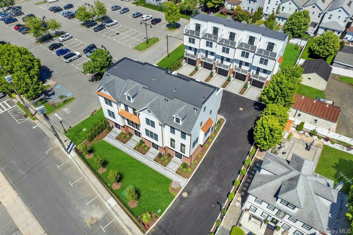 Aerial view of complex.