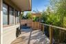 View of wooden balcony with a wooden deck