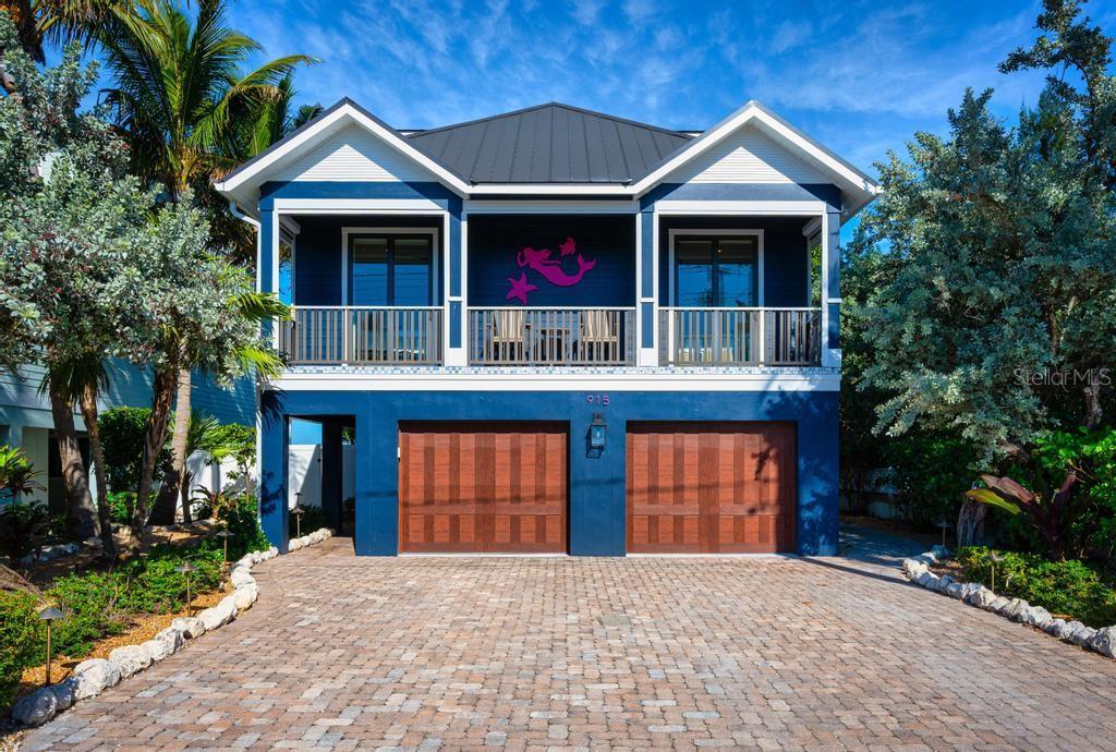 Front elevation of the home