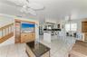 Living, Dining, kitchen combo