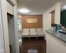 Hall featuring dark wood-type flooring