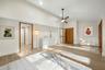 virtually staged primary suite