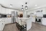 Kitchen with center island