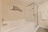 Soaking tub and separate shower in master bath