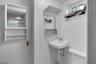 half bath in basement