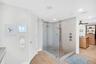 Glass Enclosed Shower