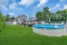 Backyard with pool