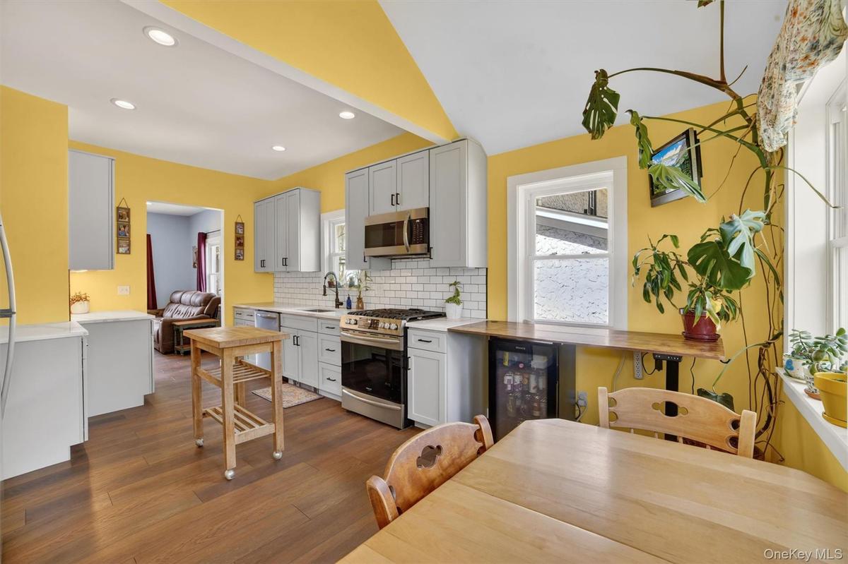 Bright and functional layout with ample cabinetry.