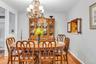 Pass-thru window into kitchen for easy serving/clearing.