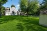 Backyard view of home