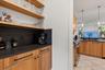 Updated butler's pantry with shelving