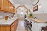 Digitally staged Kitchen