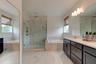 primary bathroom upstairs