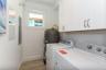 Laundry room located on upper level