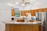 Detached apartment kitchen island