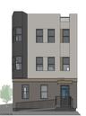 Rendering of side entrance