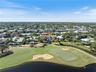 Golf course aerial view and property location