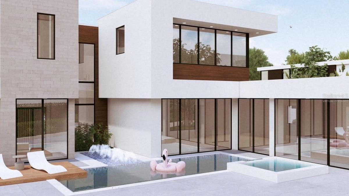 Pool View - Virtually Staged