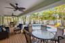 Outdoor covered seating