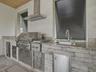 Custom summer kitchen!