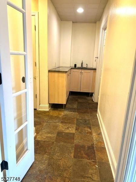Back hall kitchenette