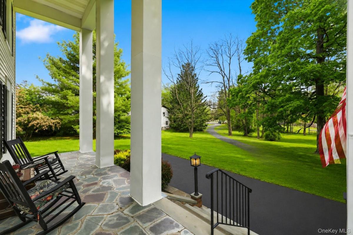 front of main house
