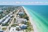 IndianRocks Beach as viewed from Belleair Shore looking South, with the Intracoastal Waterway to the East.