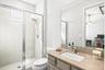 Downstairs attached bathroom