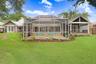 Complete back view of home.
