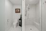 Primary water closet and walk in shower