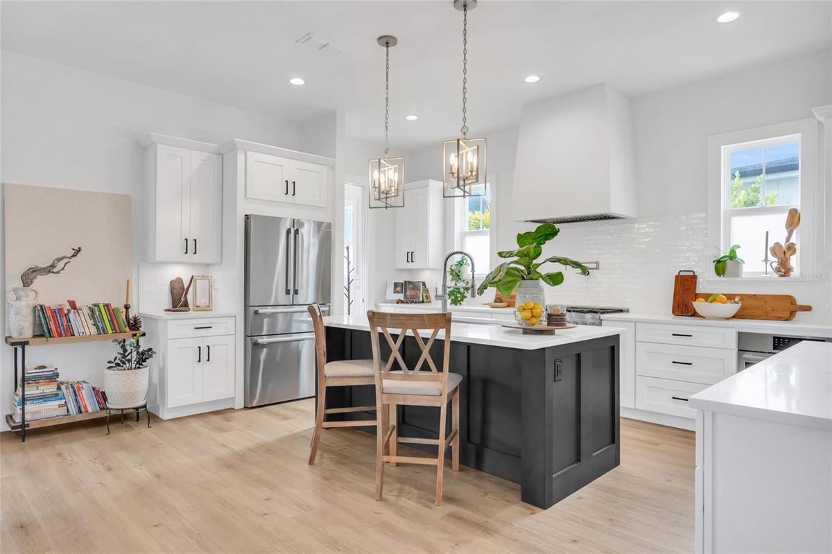 Open kitchen design