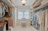Walk in closet featuring carpet and visible vents