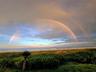 Rainbow view from Balcony