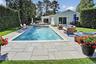 View of pool featuring an outdoor hangout area and a patio area
