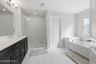 Primary Bath with tub