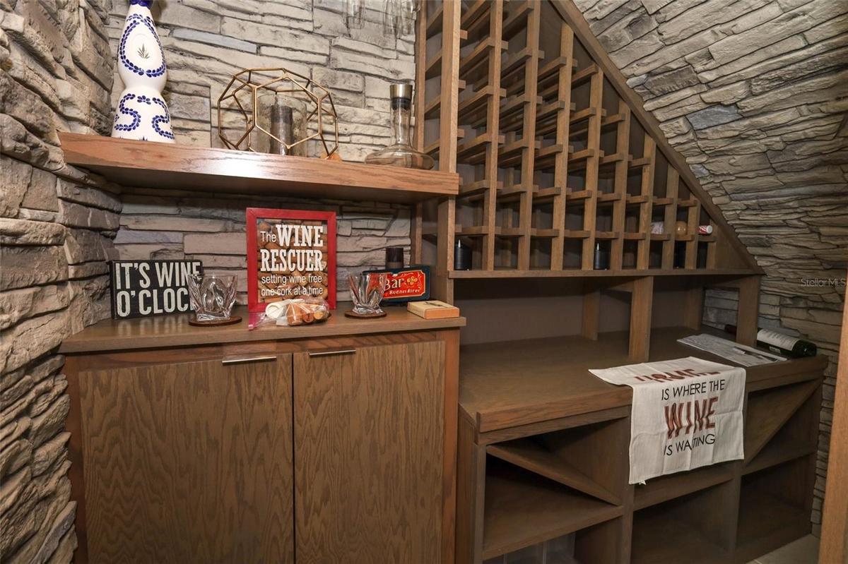 Custom Built Wine cellar