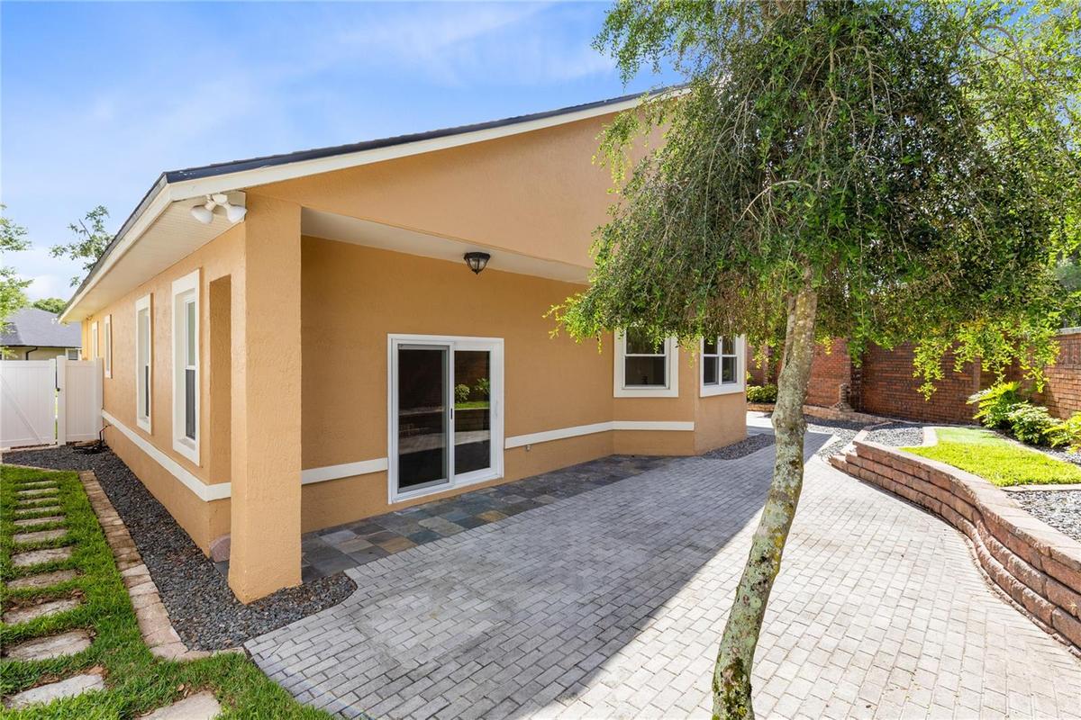Rear Patio