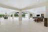 4000 sq ft lanai with covered areas, bar, & outdoor kitchen