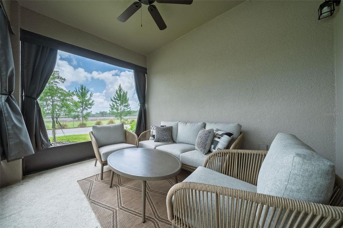 Screened-in porch