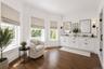Staged- One of Two Primary Bathrooms/Dressing Room with Water Closet and Separate Shower