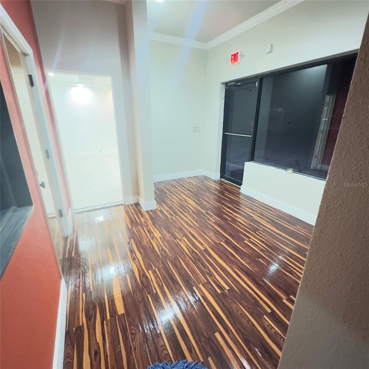 Reception area vacant