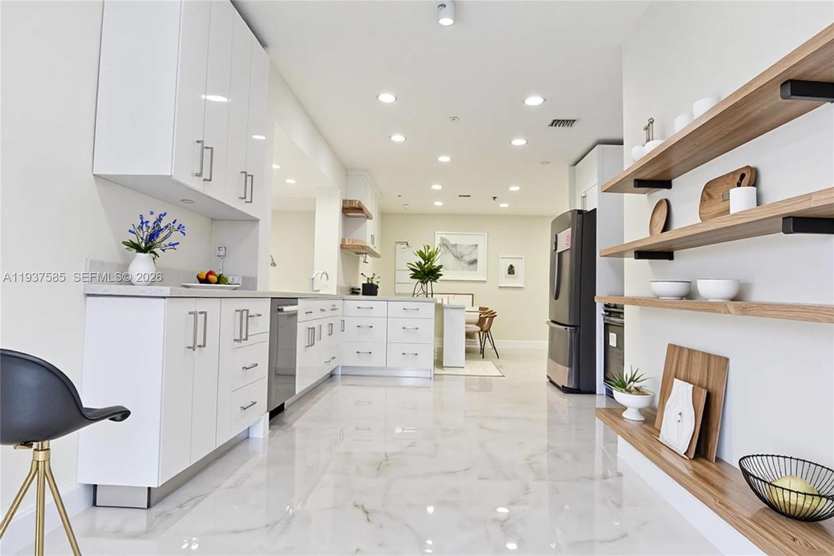 Kitchen Virtually staged