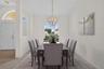 Virtually Staged Dining Room