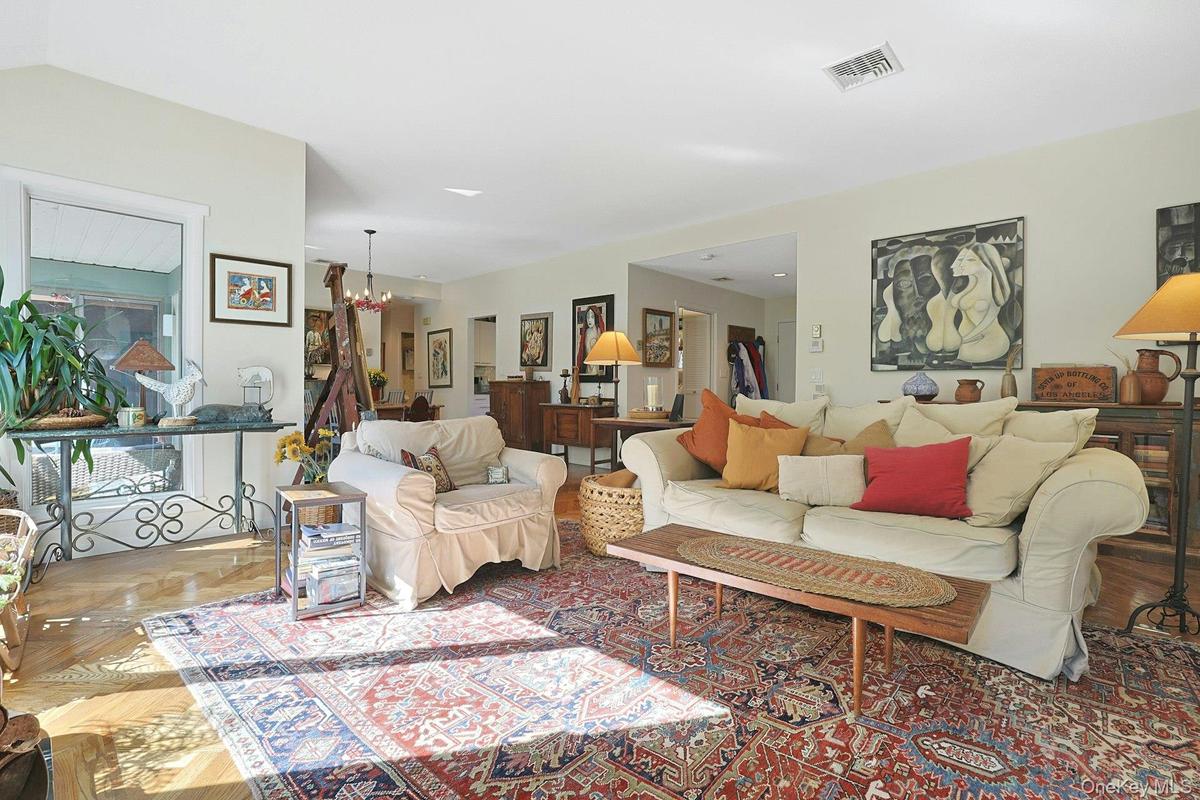 View of living area