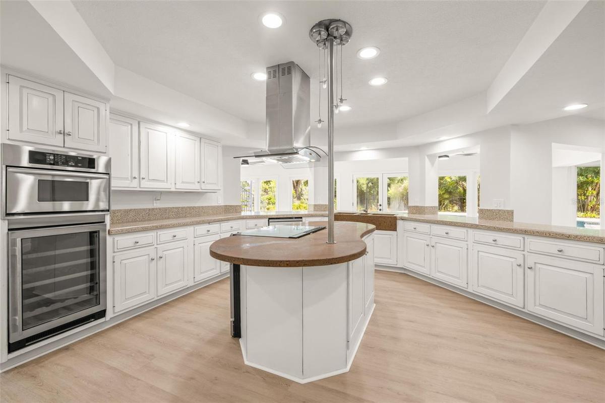 Chef's Kitchen with Terrazzo Countertops