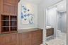 Towel storage on Lanai